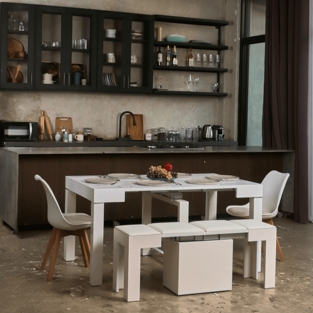Colosso Mini | Expandable 6 Seater Dining Table