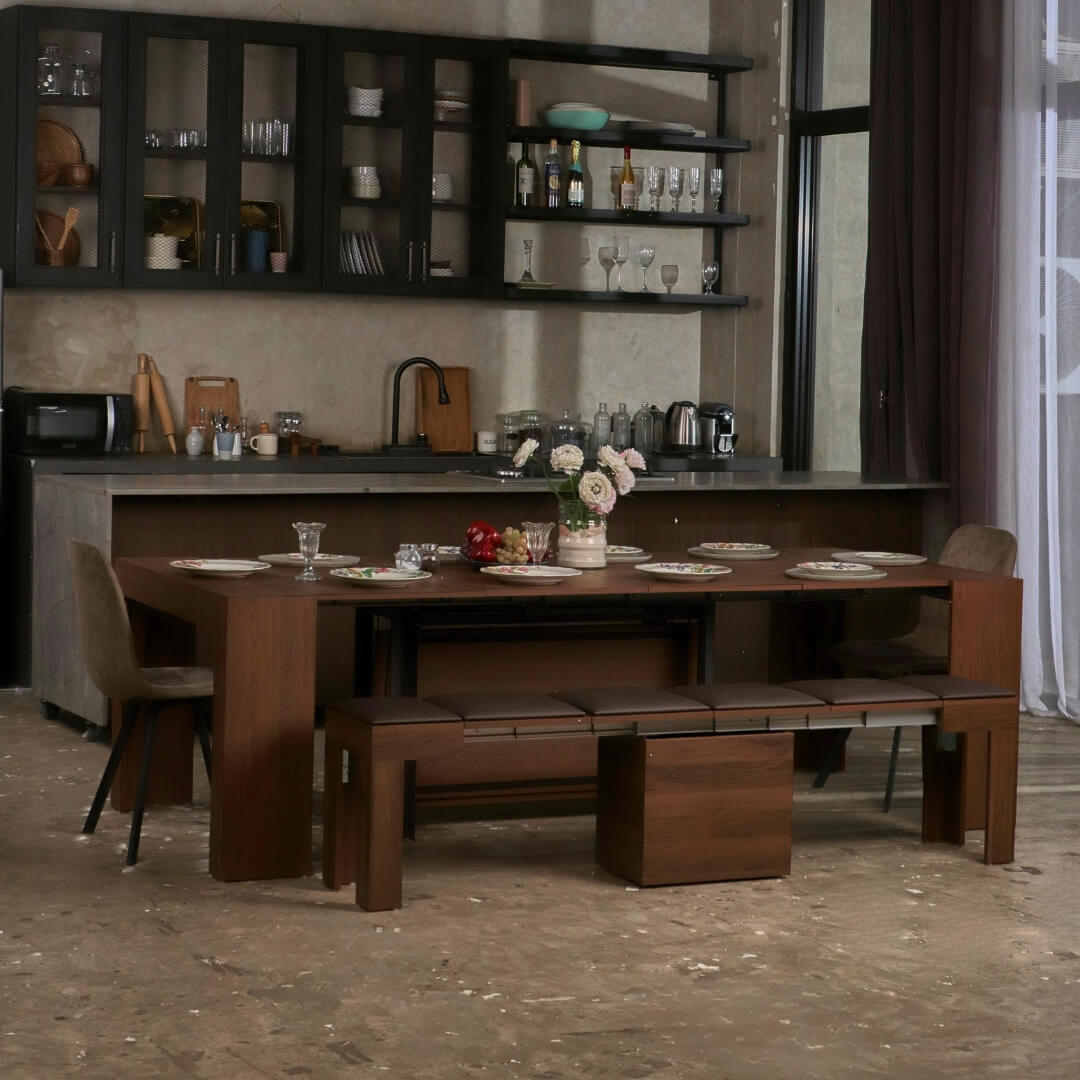 Forte | Expandable 14 Seater Dining Table